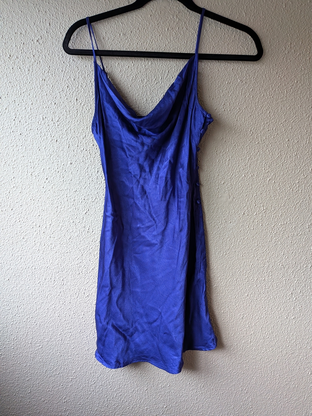 Forever 21 Royal Blue Mini Slip Dress